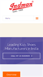 Mobile Screenshot of indmanshoes.com