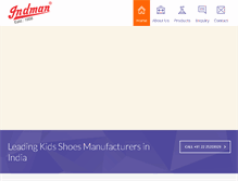 Tablet Screenshot of indmanshoes.com